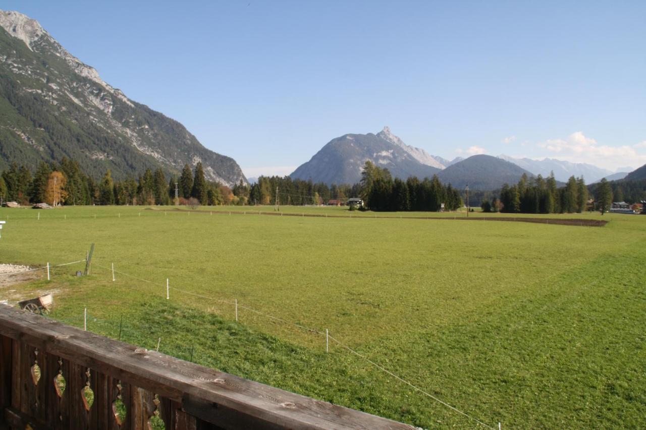 Wirtseppelerhof Apartments Leutasch Dış mekan fotoğraf